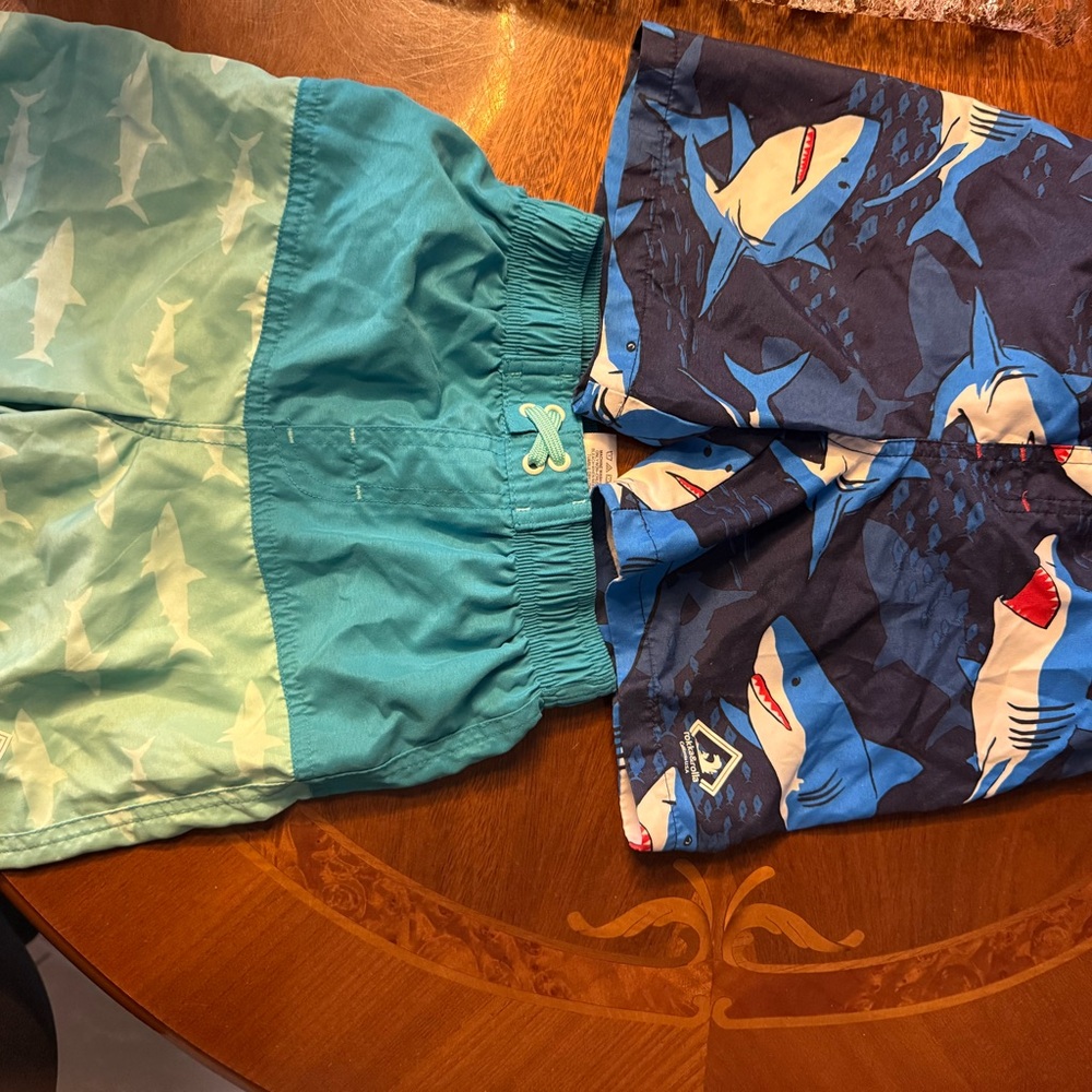 Cat & Jack Turquoise Swim Trunks